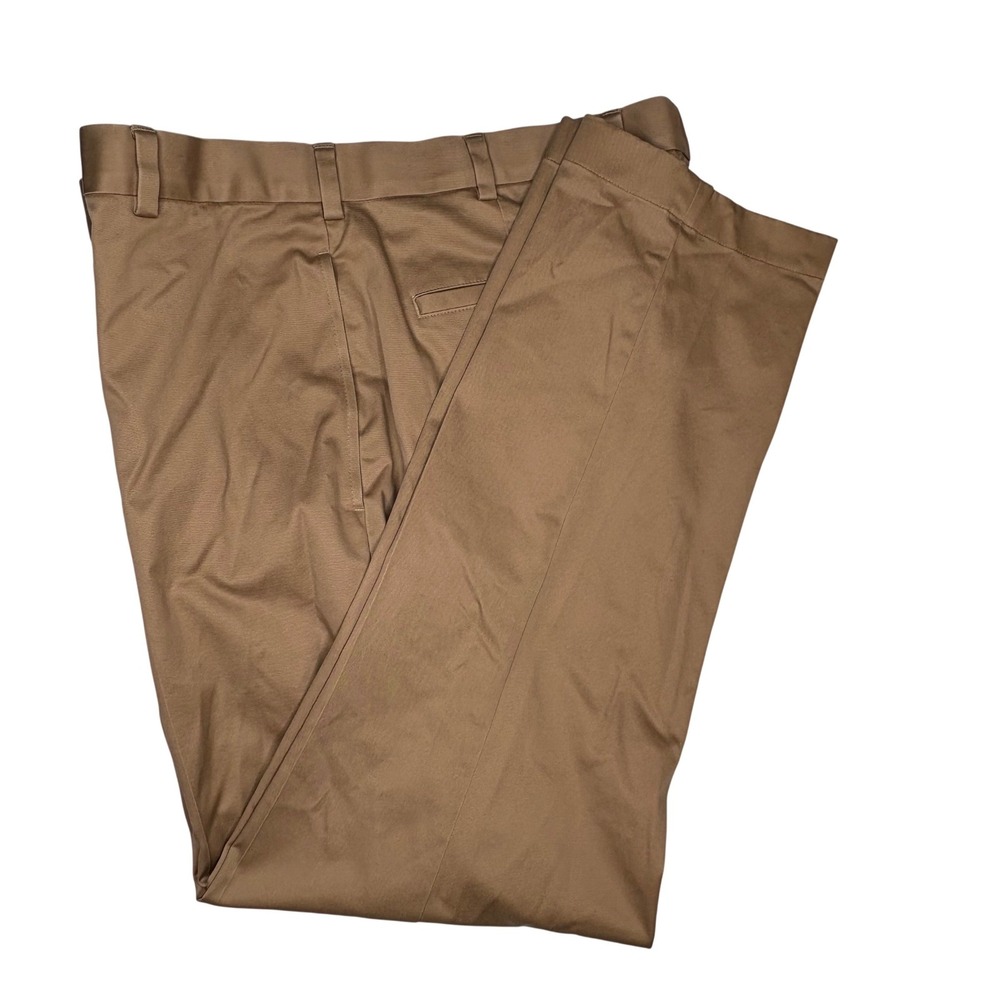 Brooks Brothers Advantage Chino Mens 38x30 Tan Clark Fit Stretch Khaki Pants